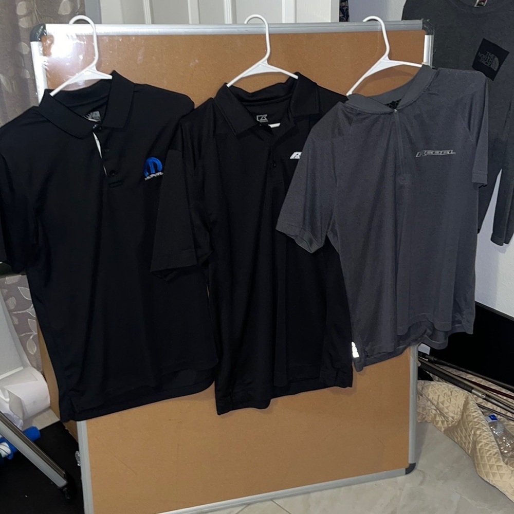 3 mopar shirts